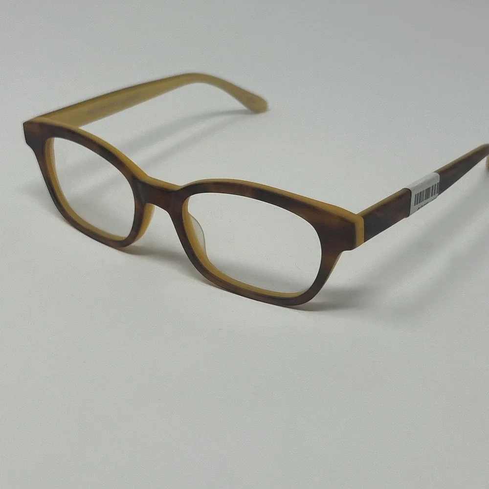 NWT Norman Childs NATHAN Eyeglasses 48-19-140 MTOY Unisex Kids Tortoise Frame